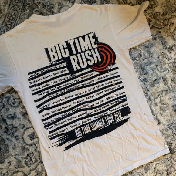 OFFICIAL Big Time Rush Better With U Tour Tee - Picture 2 of 7